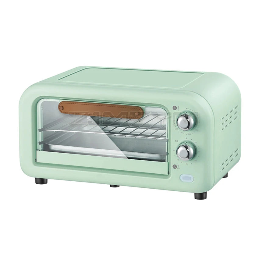 12L Household Electric Oven Multifunctional Mini Electric Baking Oven for Pizza Dessert Cake Maker Kitchen Baking Machine 800W