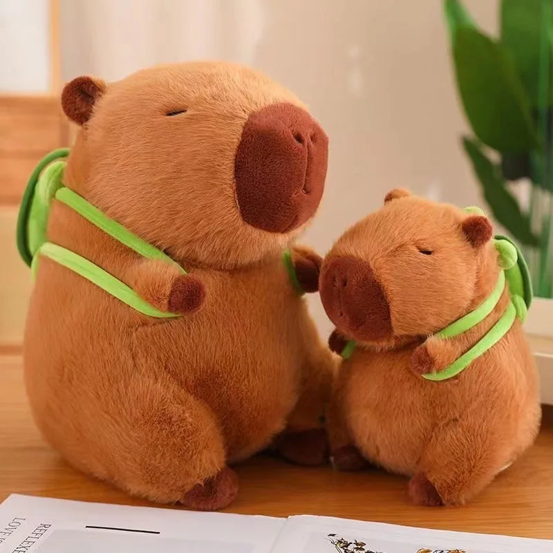 15-32cm Capybara Plush Simulation Capibara  Fluffty Toy Kawaii Plushie Cute Doll Stuffed Animals Soft Doll Plush Gift Kid Toys