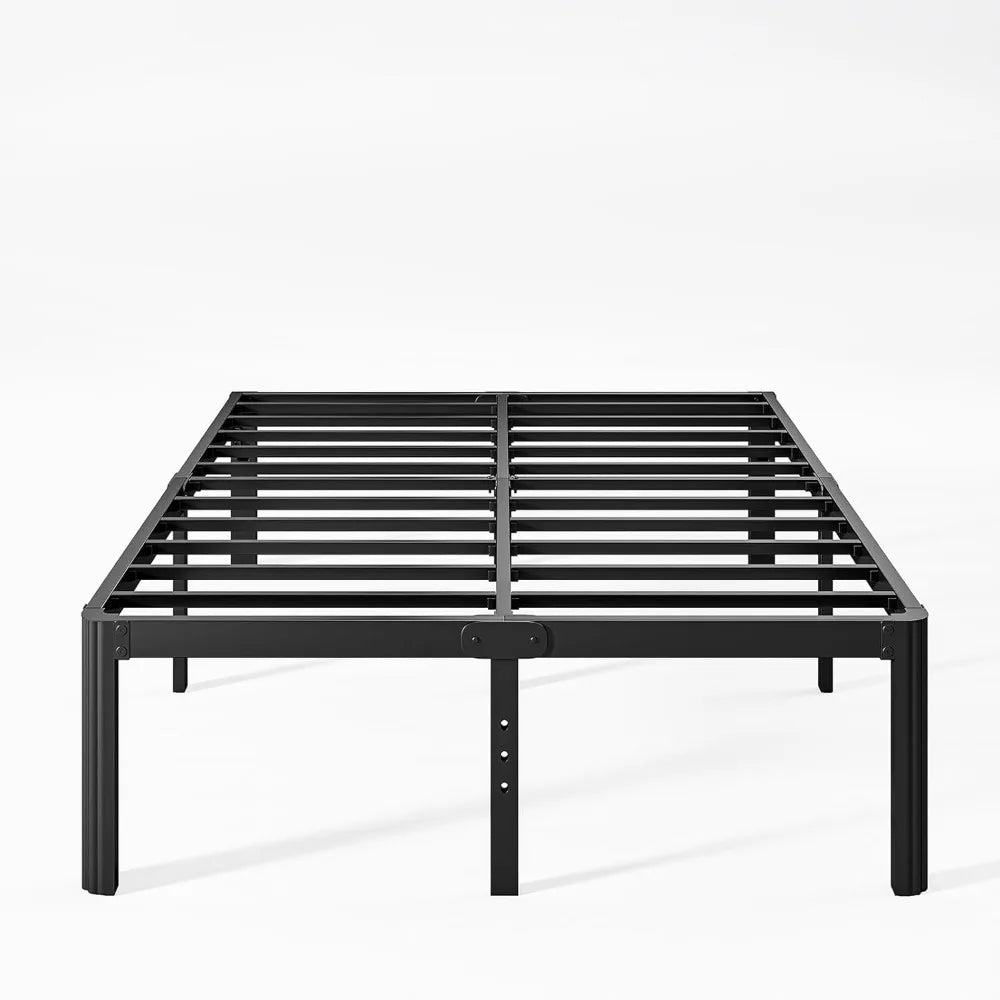 16 Inch High Heavy Duty Full Size Bed Frame Metal, Platform Bed Frame Full Size No Box Spring Needed, Noise Free, Easy Assembly