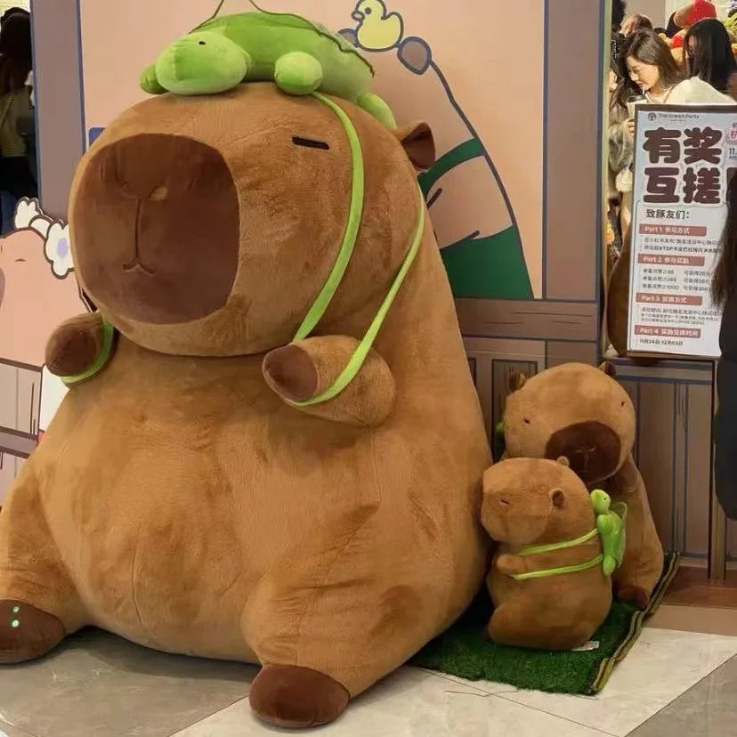 15-32cm Capybara Plush Simulation Capibara  Fluffty Toy Kawaii Plushie Cute Doll Stuffed Animals Soft Doll Plush Gift Kid Toys